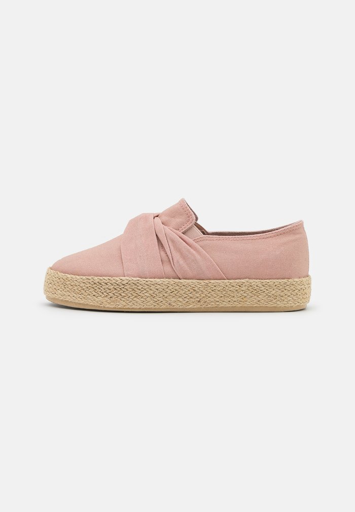 Chaussure Basse Anna Field Espadrillas Plates Slip on Rose Clair Femme | UMW-5183037